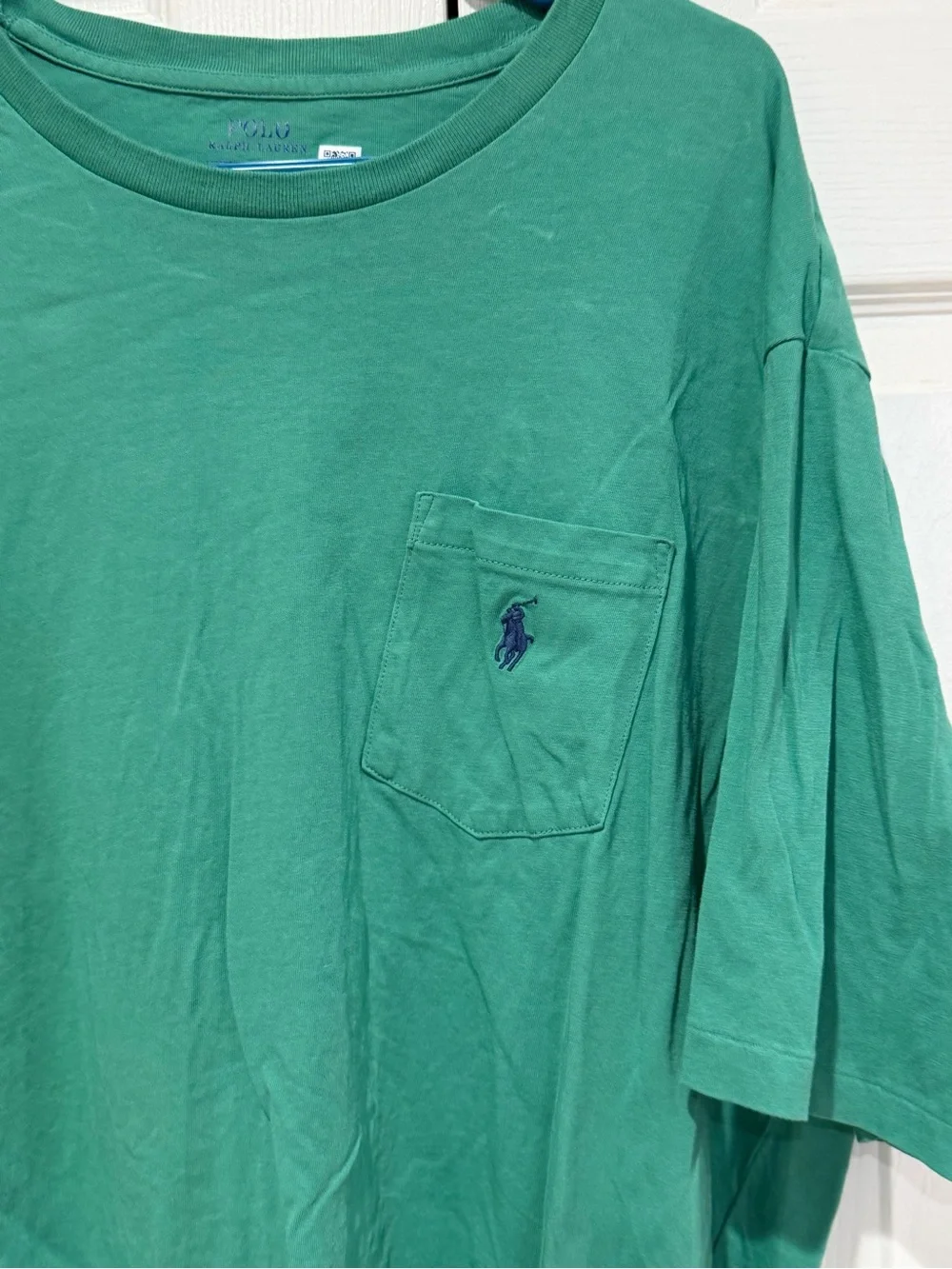 Polo by Ralph Lauren Green Short-Sleeve Pocket Tee